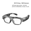 Wearable Fashionable Smart Bluetooth Glasses With 256g Replaceable Myopia Lenses, 4K ultra clear Camera Headphones, Glasses