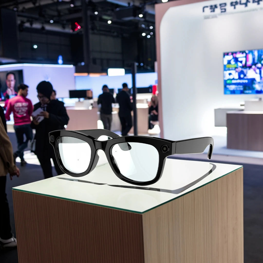 Fashion Smart Wearable Headset 32G Insert Memory Multi-Function Wireless AI Translation ENC Video Audio Music Video Streaming