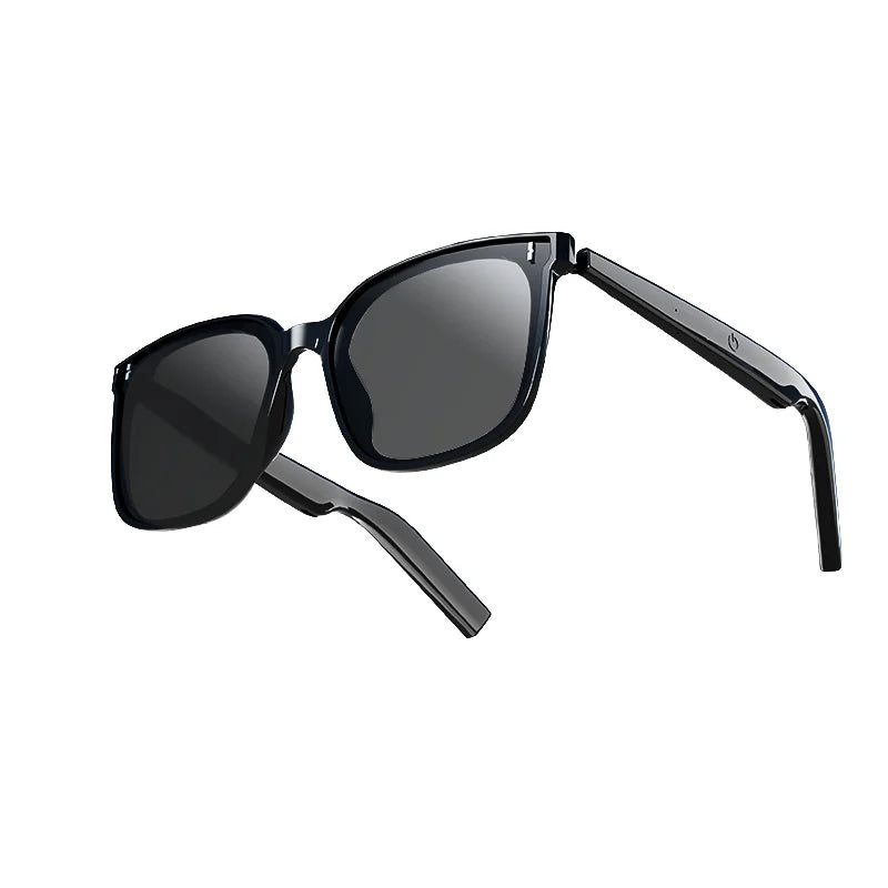 2025 Smart Glasses for ALL Users 800W Pixel Photo Video Noise Reduction AI Recognition Translation Bar Design